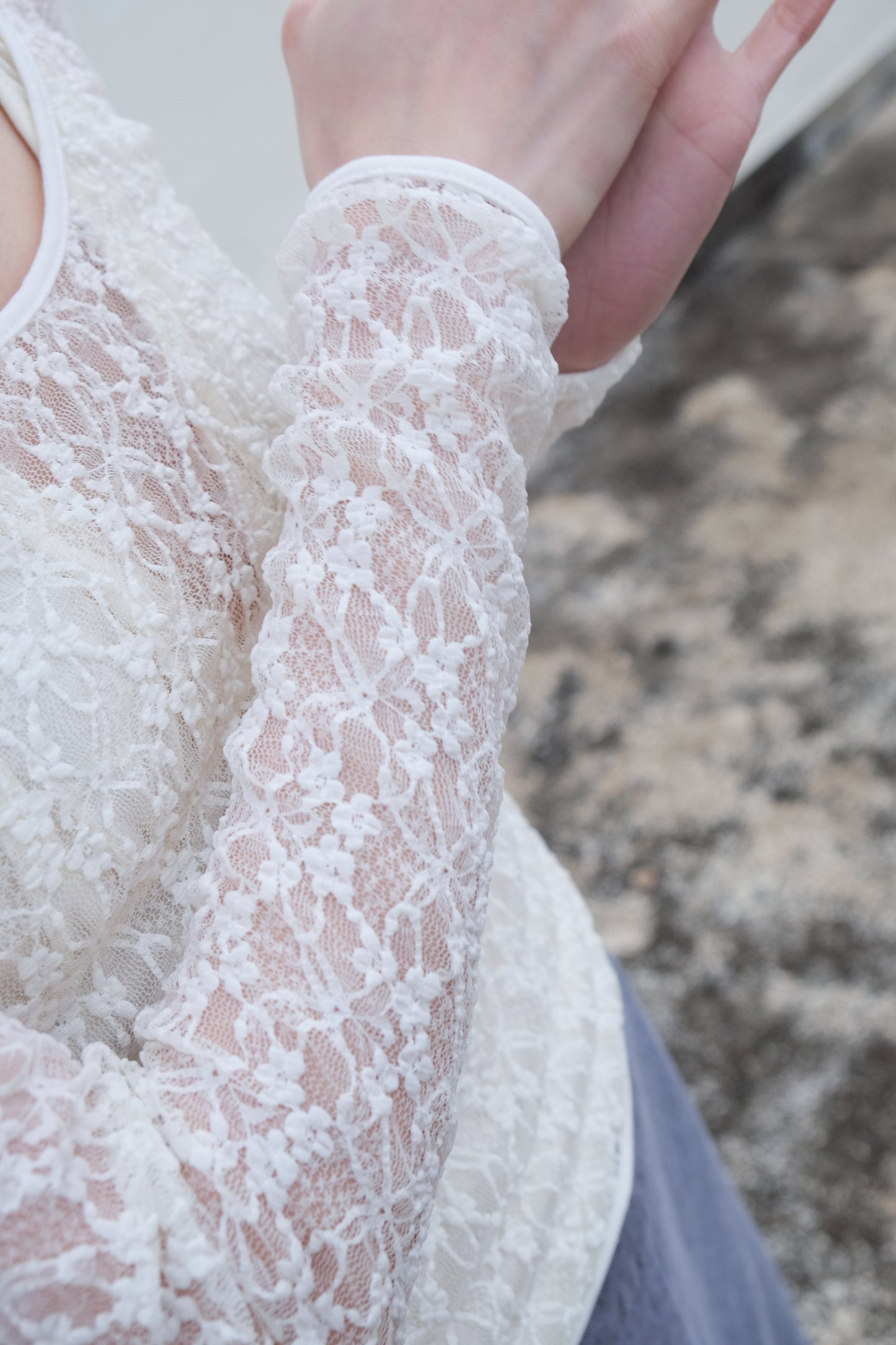 Scoop Lace Top (3 Colours)
