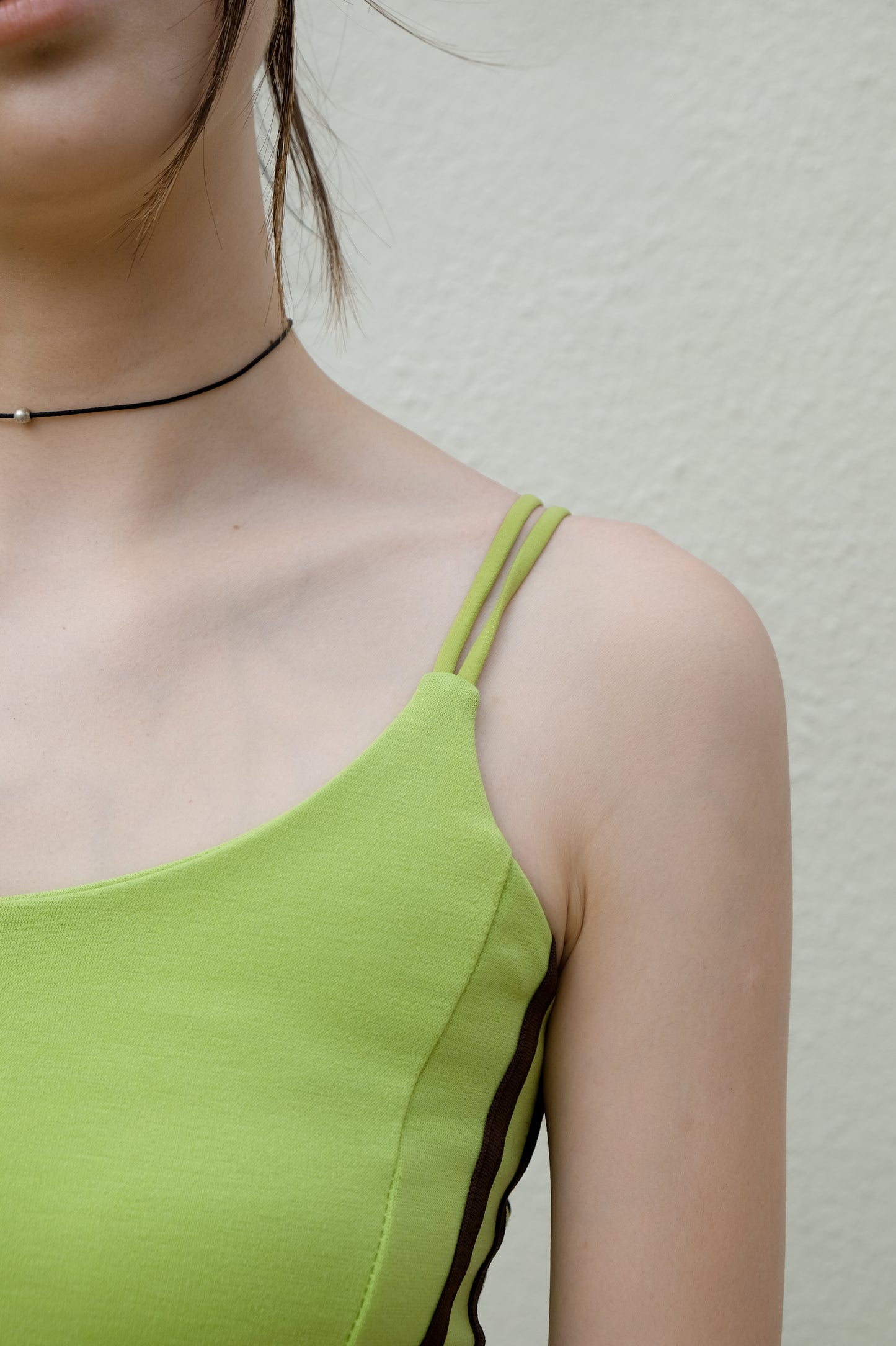 Blokecore V-waist Cami (Green)