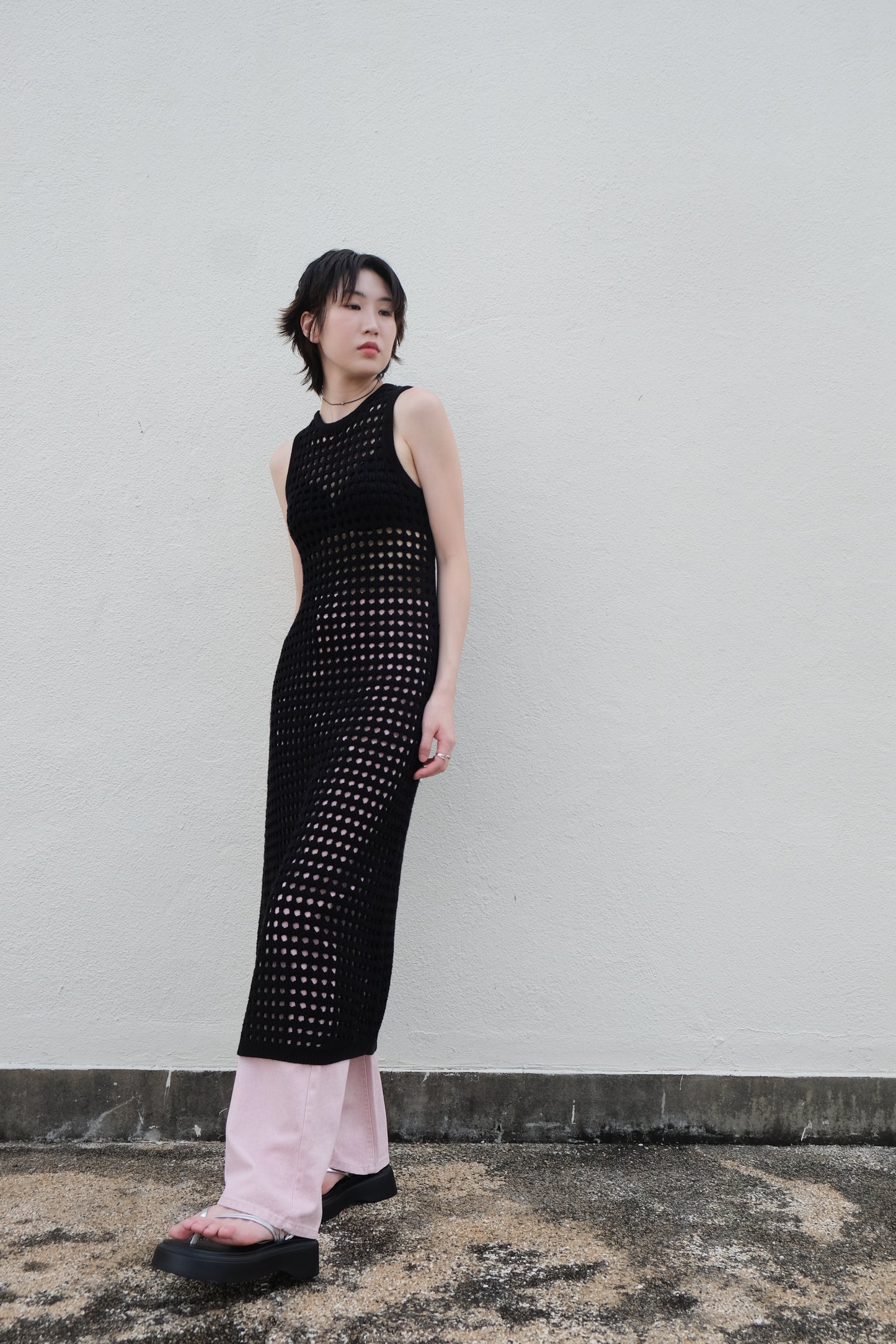 Pastel Straight Summer Pants (Pink)