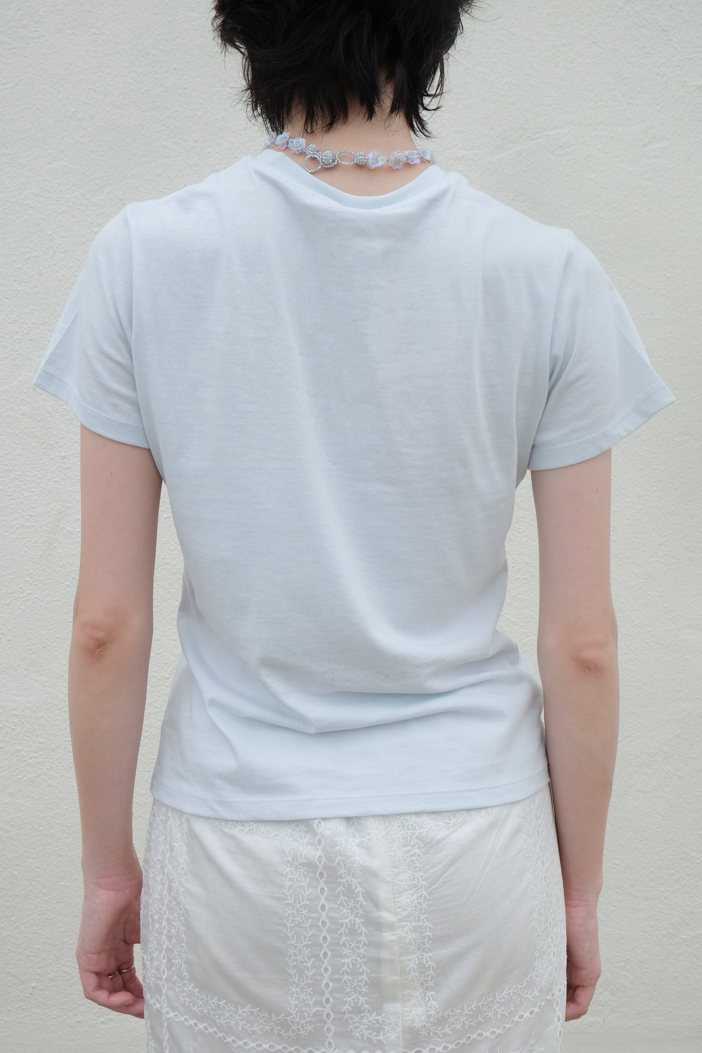"Venus" Shell Goddess Tee (Baby Blue)