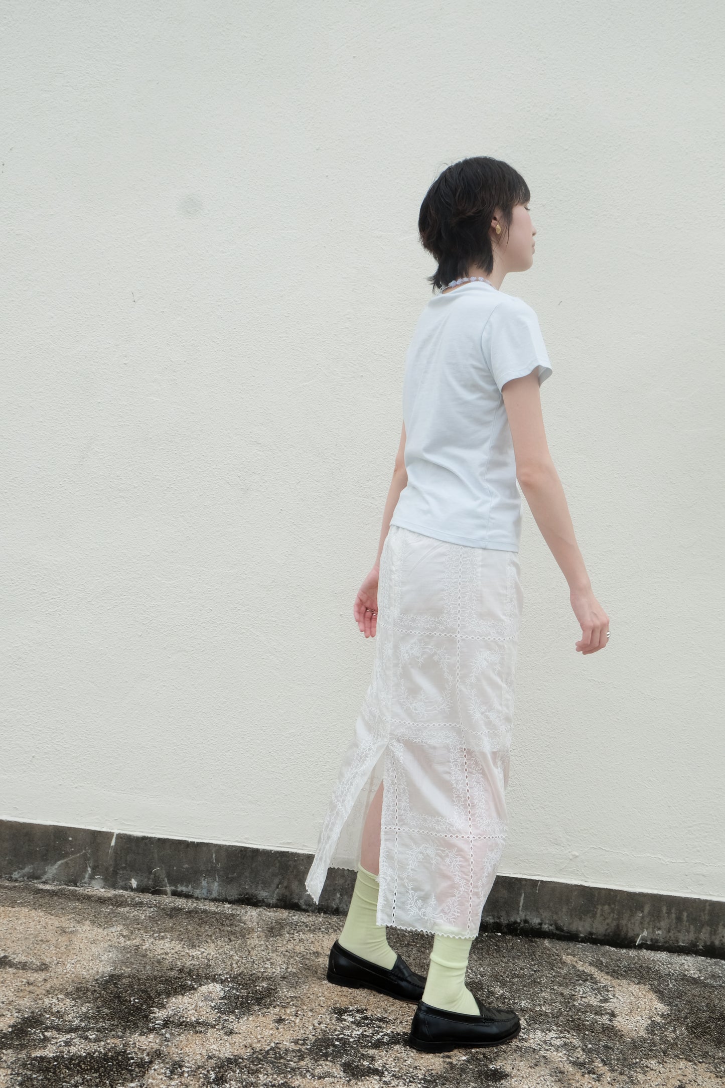 "Venus" Shell Goddess Tee (Baby Blue)