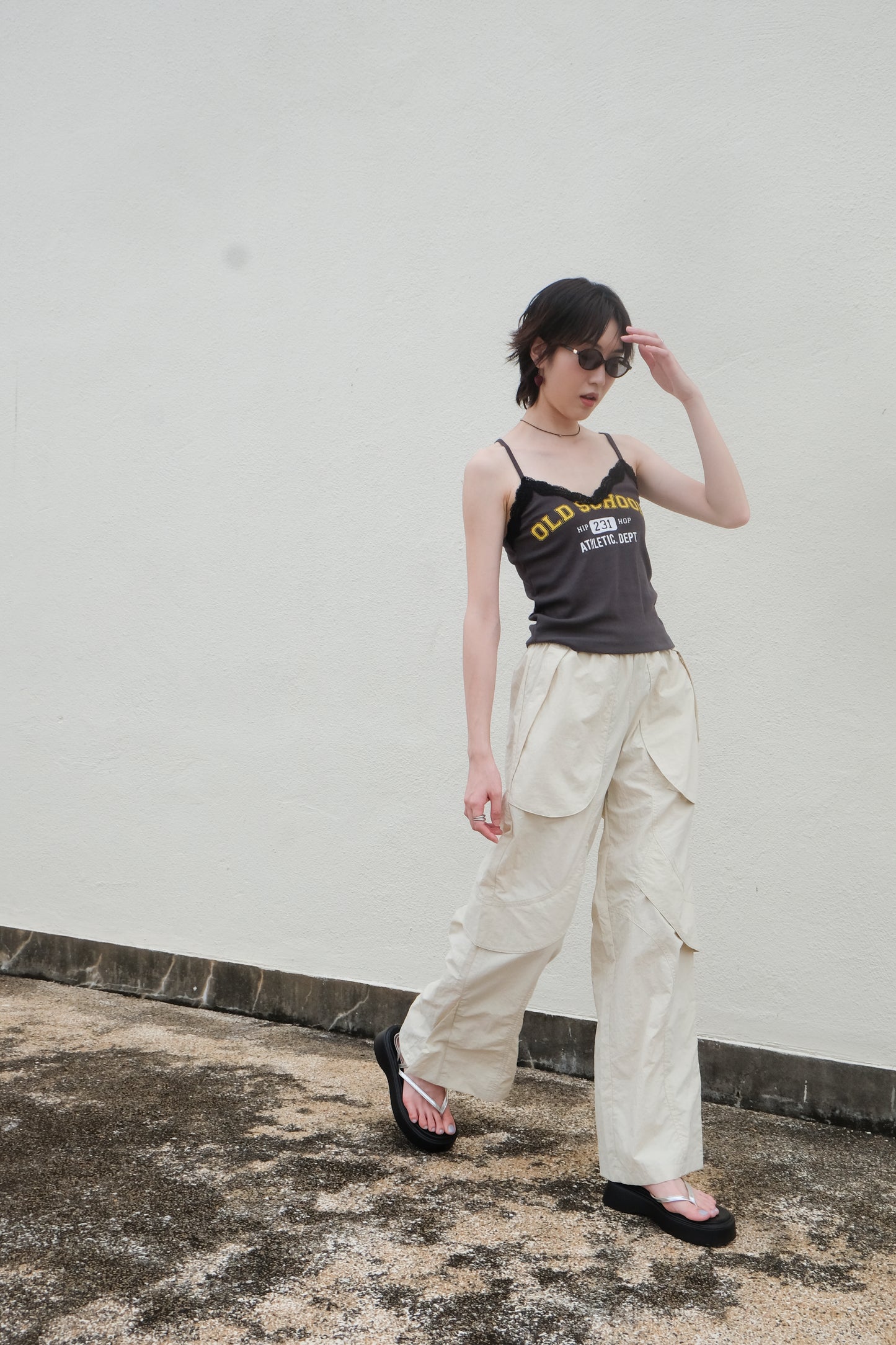 ✨推!”Istanbul” Round Pockets Cooling Sweatpants (3 Colours)
