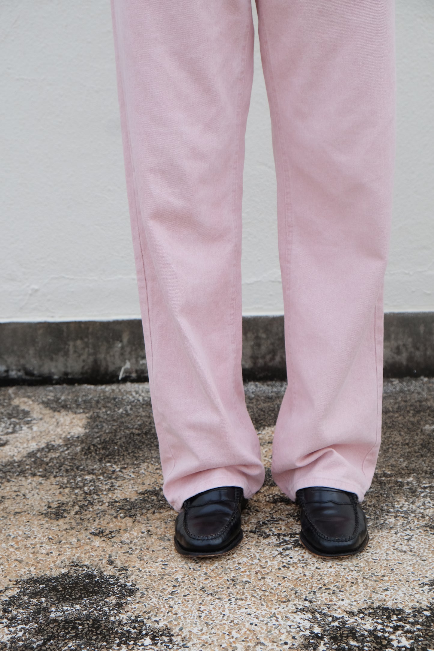 Pastel Straight Summer Pants (Pink)