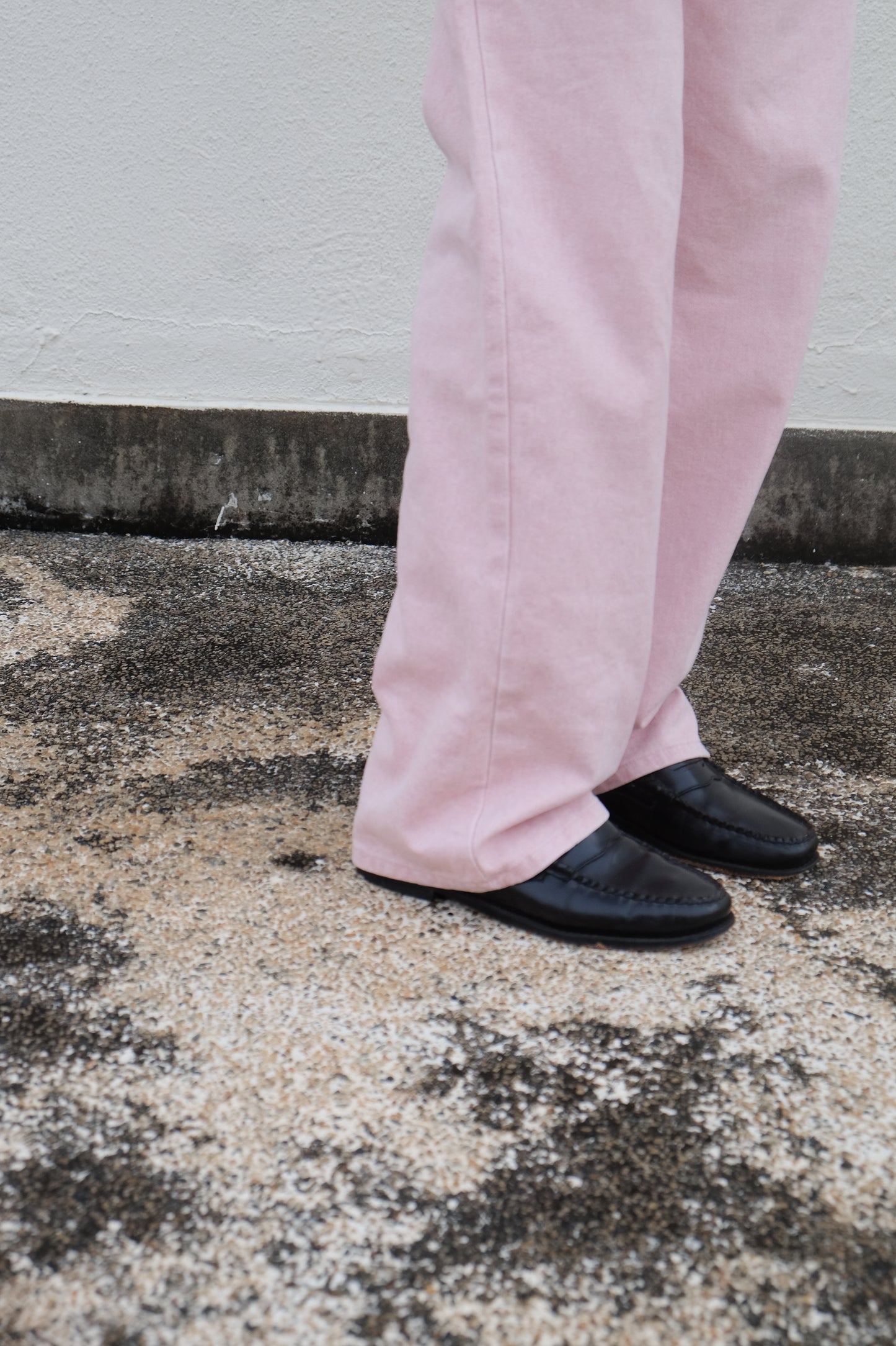 Pastel Straight Summer Pants (Pink)