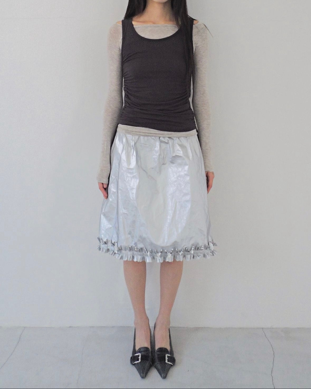 連線優惠/ Retro Glam A-Line Skirt