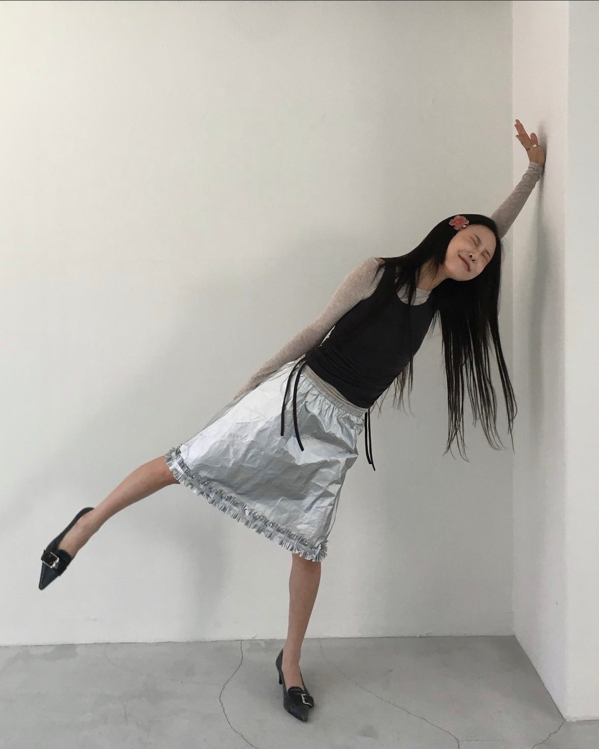連線優惠/ Retro Glam A-Line Skirt
