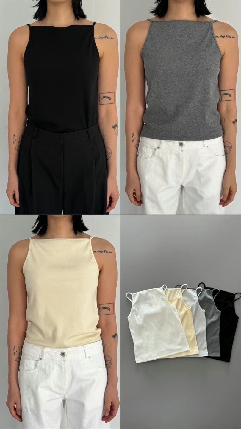 連線優惠/ High Neck Cami