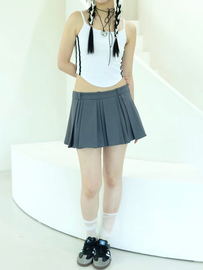 Blokecore V-waist Cami (White)