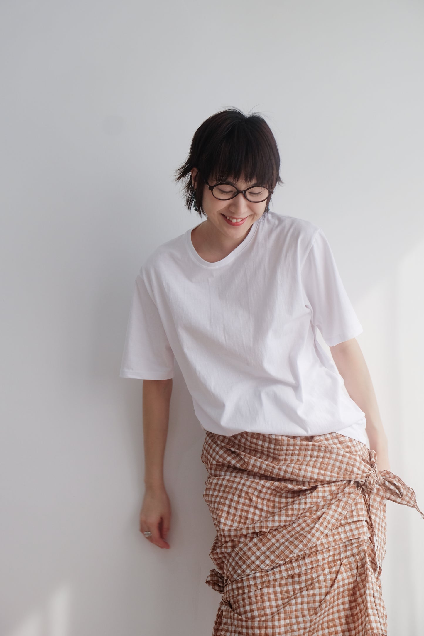 "No thanks!" Print Tee (White)