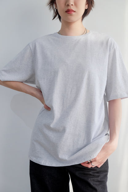 "No thanks!" Print Tee (Grey)