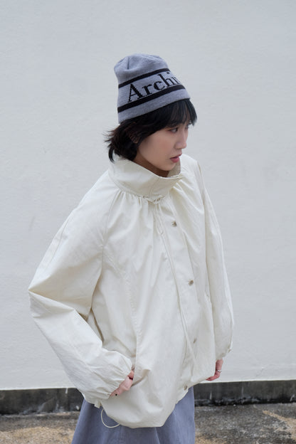 ✨推！"Eden" Puffy Windbreaker (Cream)