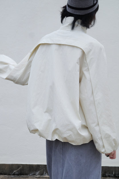 ✨推！"Eden" Puffy Windbreaker (Cream)
