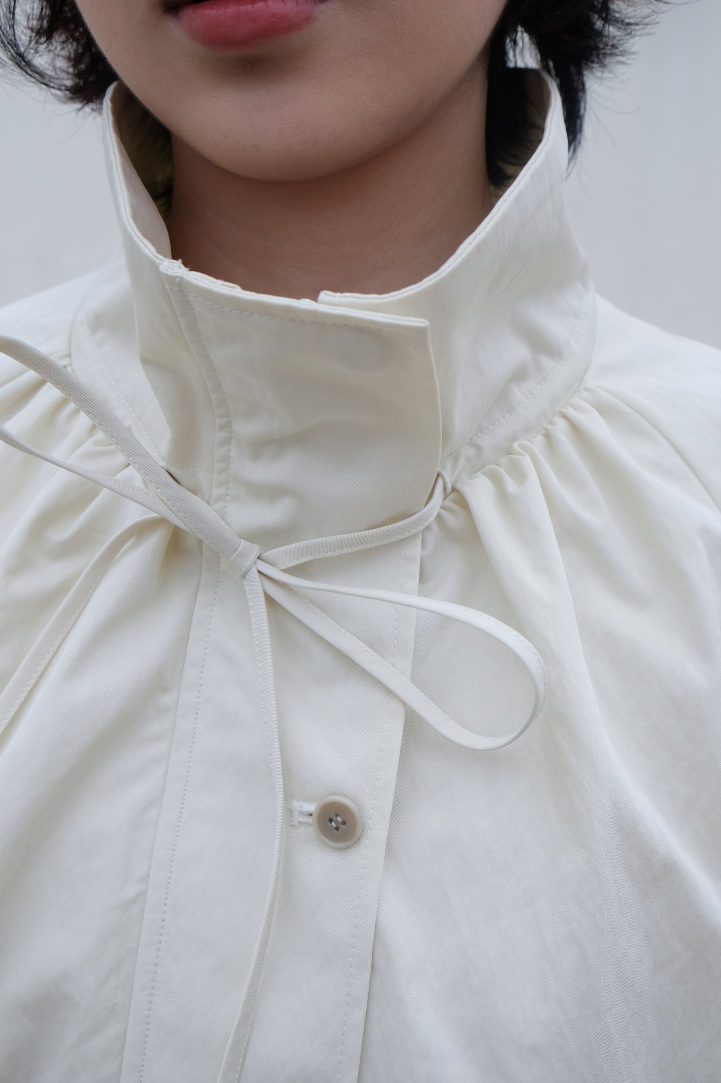 ✨推！"Eden" Puffy Windbreaker (Cream)