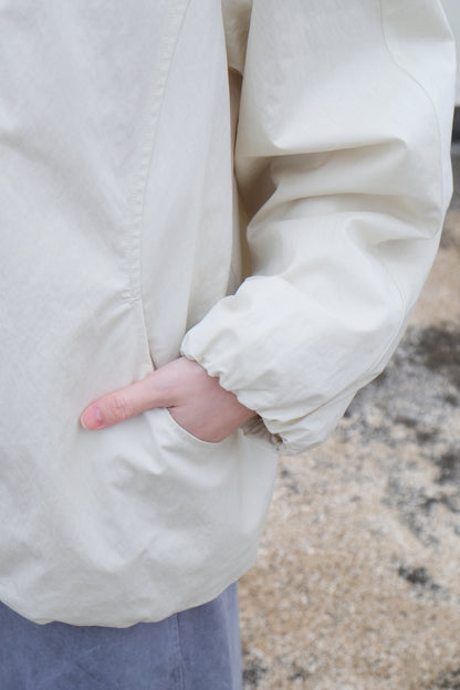 ✨推！"Eden" Puffy Windbreaker (Cream)