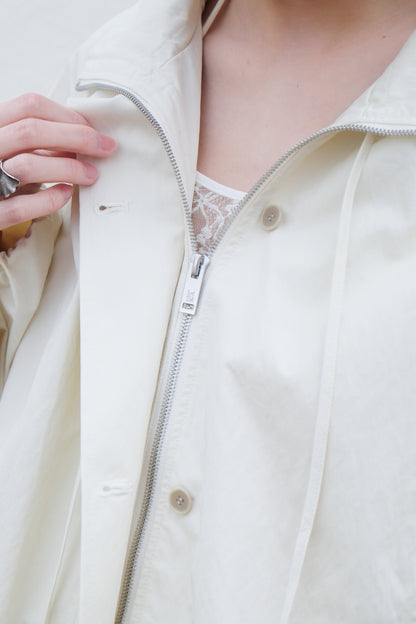 ✨推！"Eden" Puffy Windbreaker (Cream)