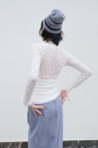 Scoop Lace Top (3 Colours)
