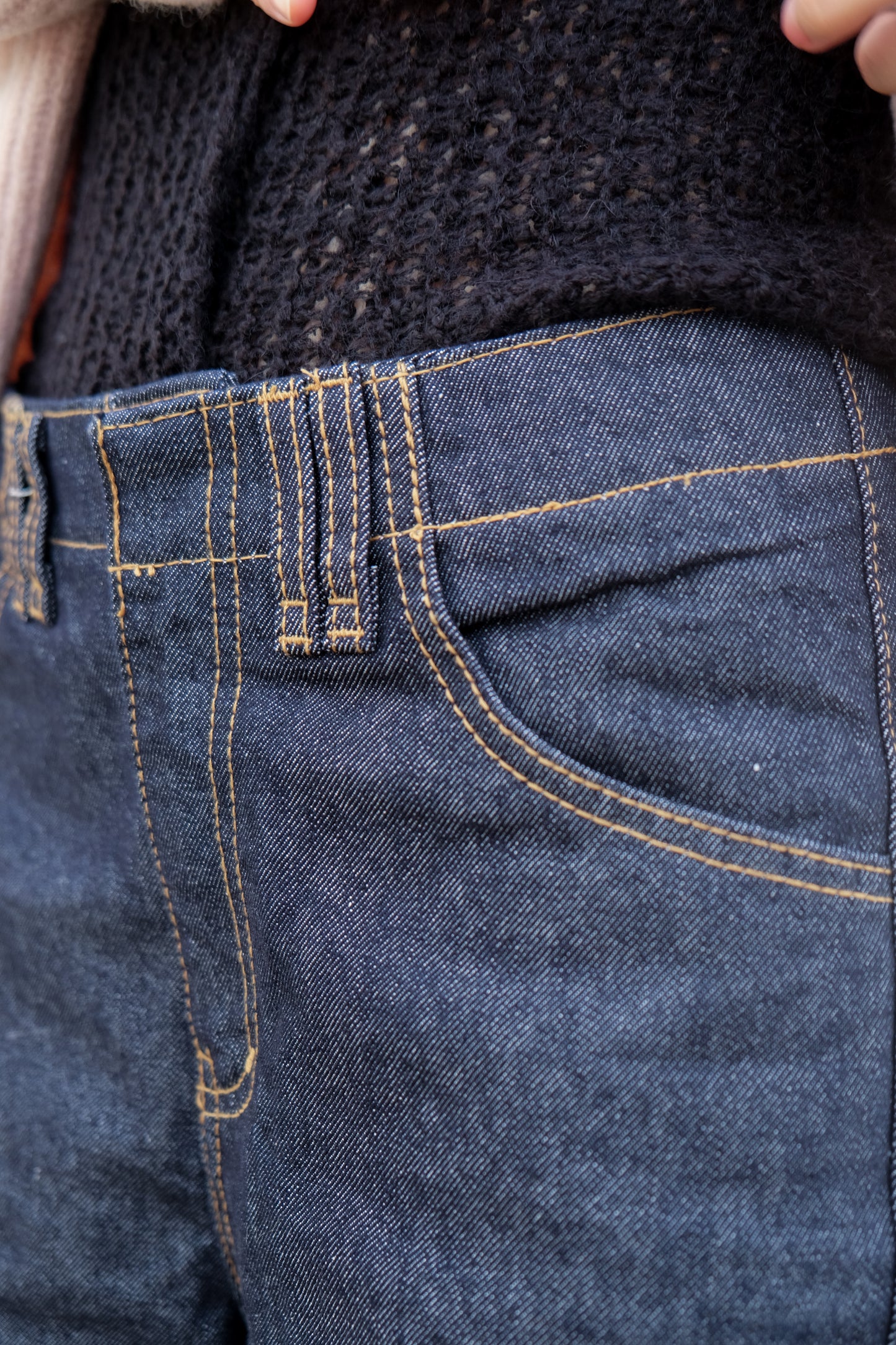 ✨推！"Charlie" Unwashed Wide Jeans