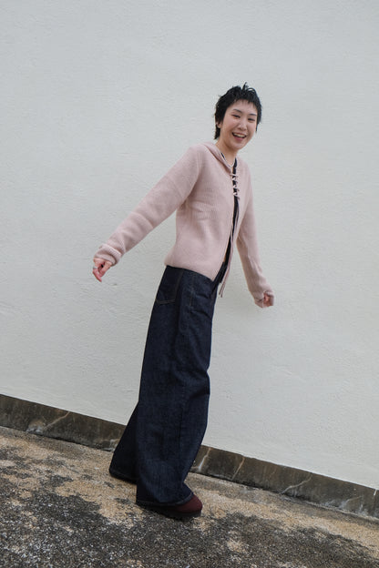 ✨推！"Charlie" Unwashed Wide Jeans