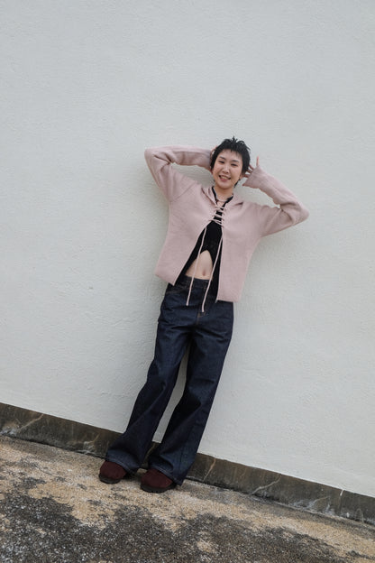 ✨推！"Charlie" Unwashed Wide Jeans