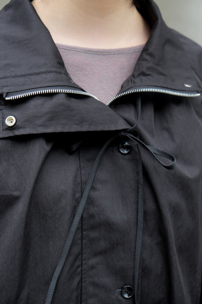 ✨推！"Eden" Puffy Windbreaker (Black)