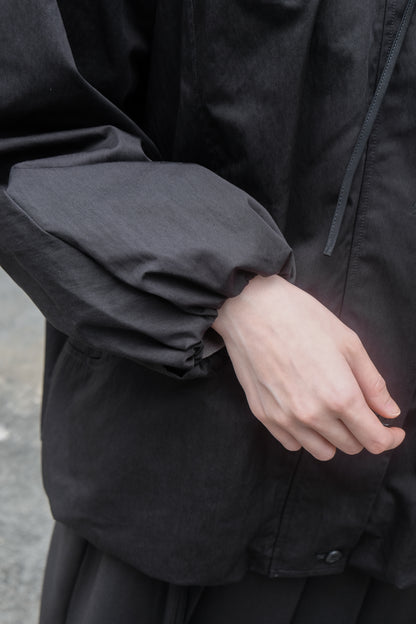 ✨推！"Eden" Puffy Windbreaker (Black)