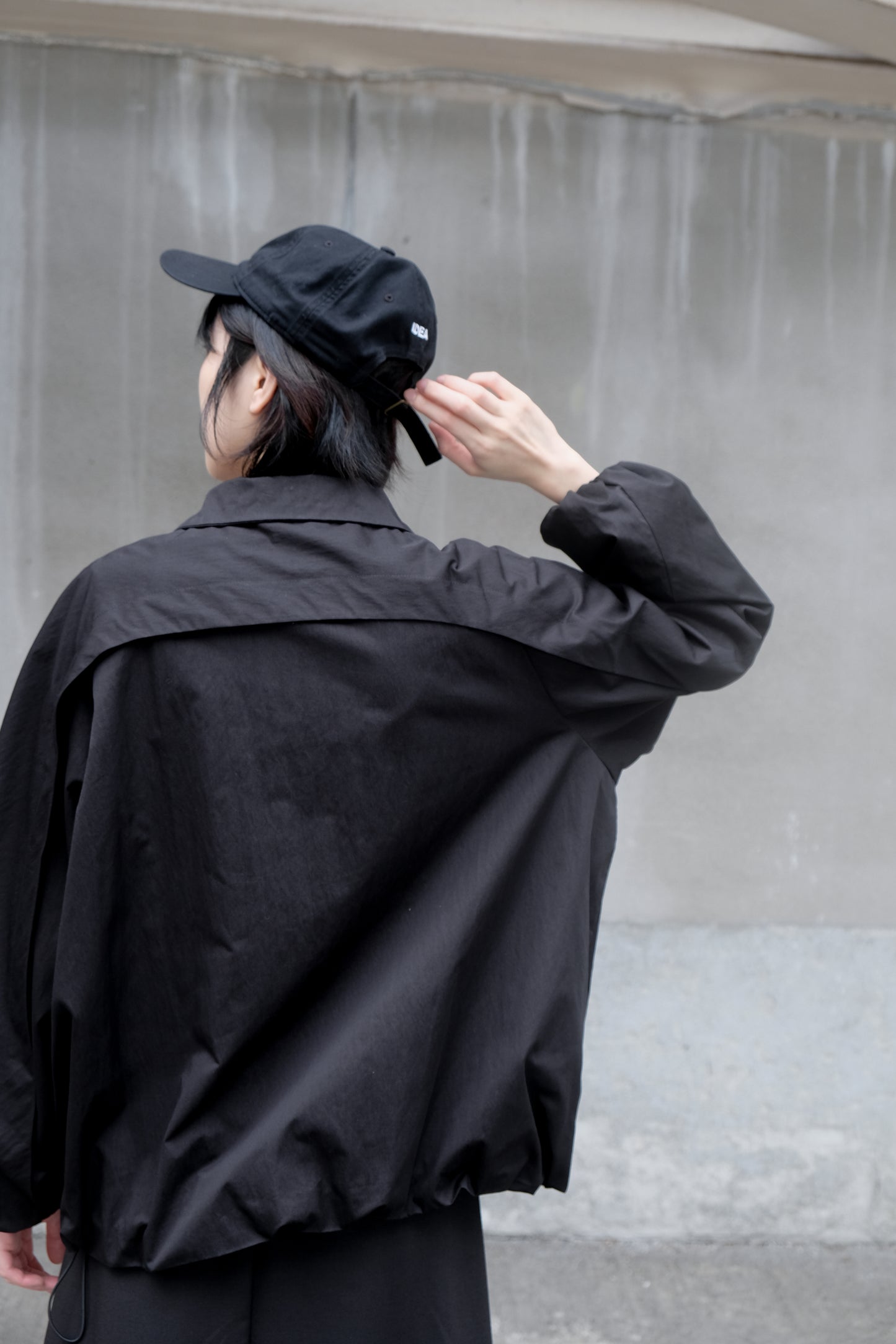 ✨推！"Eden" Puffy Windbreaker (Black)