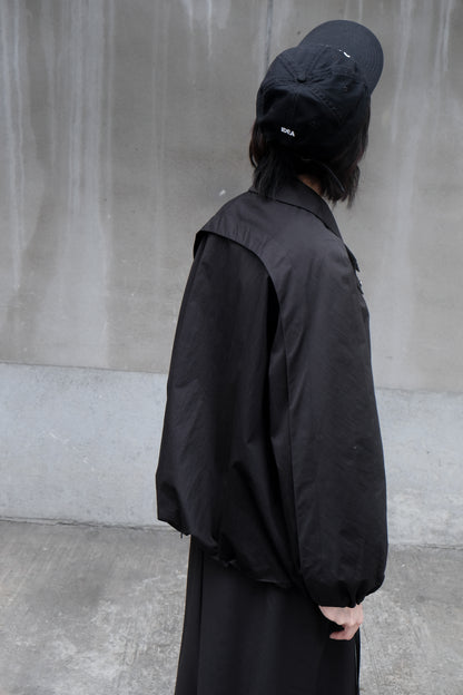 ✨推！"Eden" Puffy Windbreaker (Black)