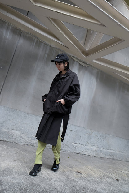 ✨推！"Eden" Puffy Windbreaker (Black)