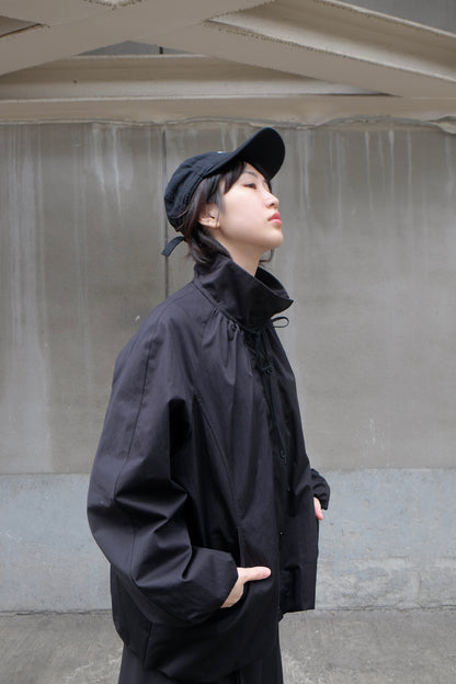 ✨推！"Eden" Puffy Windbreaker (Black)