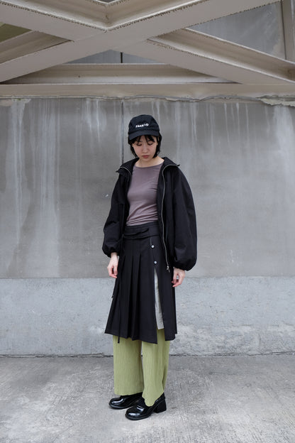 ✨推！"Eden" Puffy Windbreaker (Black)