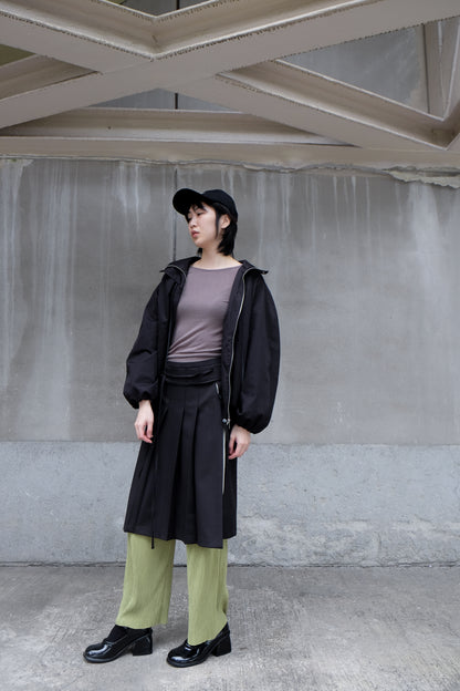 ✨推！"Eden" Puffy Windbreaker (Black)
