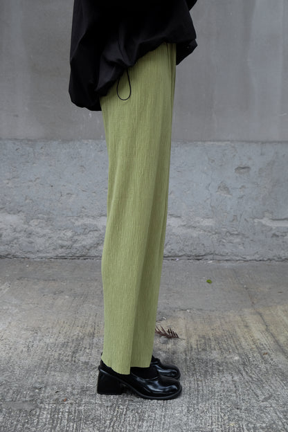 Cooling Textured Everyday Pants (Purple/ Green)
