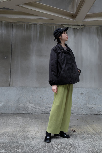 Cooling Textured Everyday Pants (Purple/ Green)