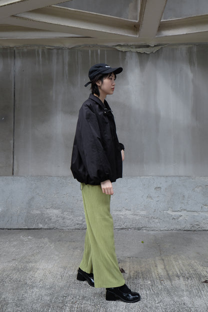 Cooling Textured Everyday Pants (Purple/ Green)