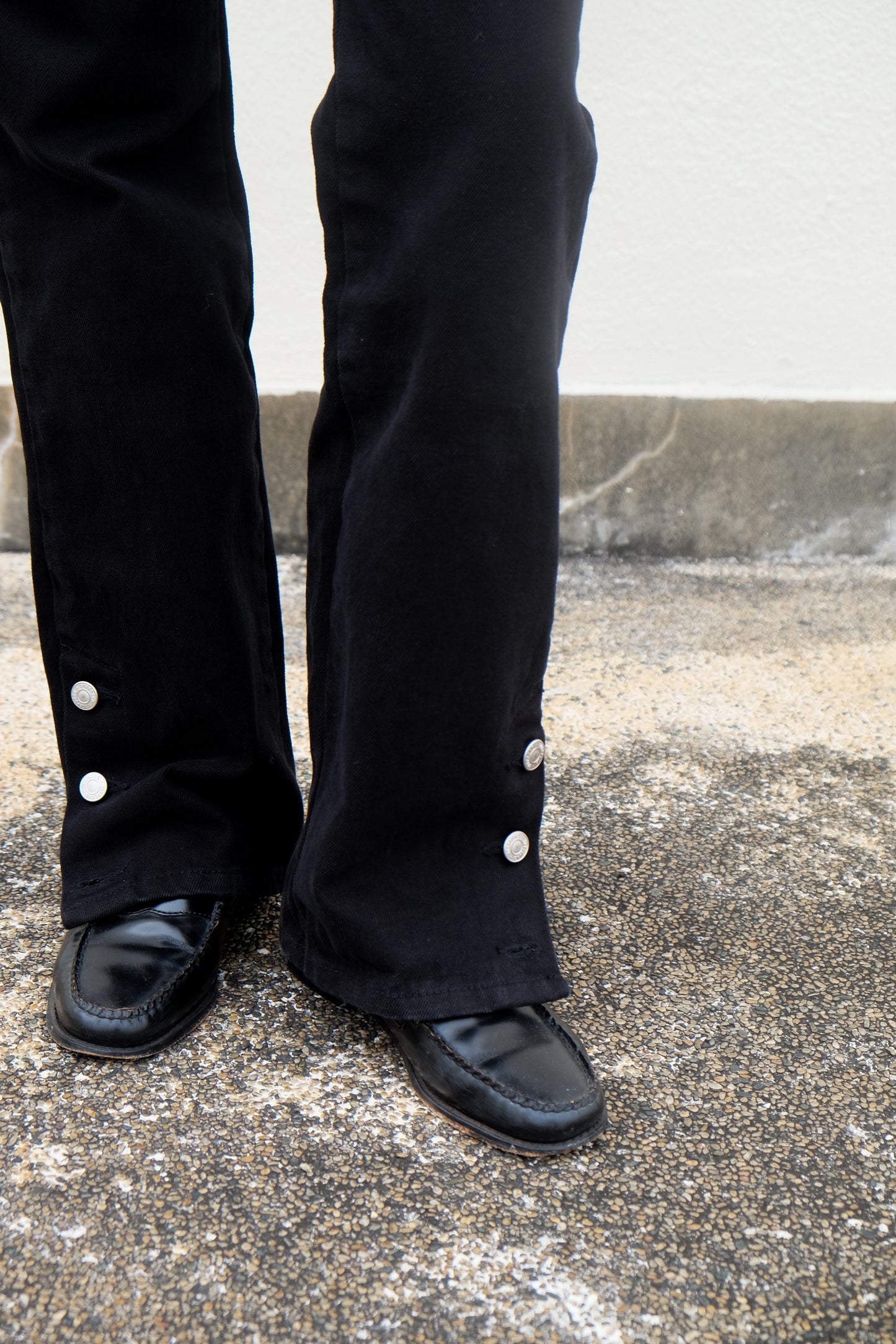 ✨推！"Ellie" Buttoned Bootcut Jeans