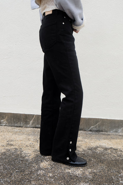 ✨推！"Ellie" Buttoned Bootcut Jeans