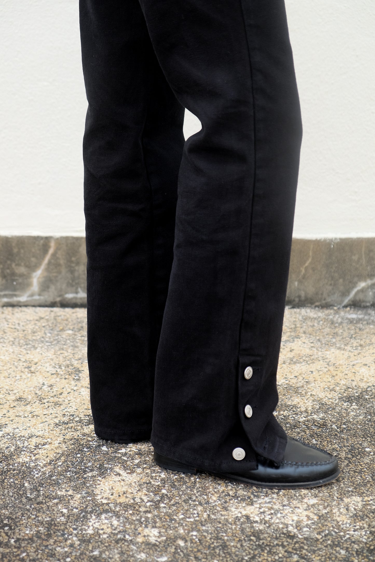 ✨推！"Ellie" Buttoned Bootcut Jeans