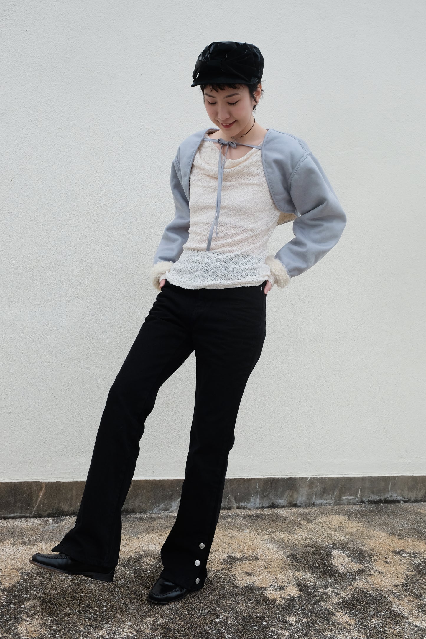 ✨推！"Ellie" Buttoned Bootcut Jeans
