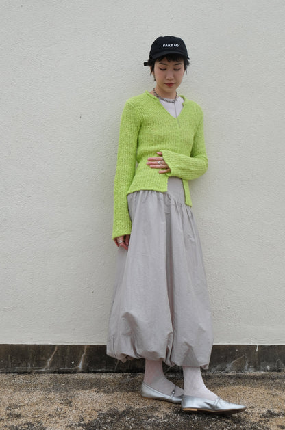 "Lily" Net Top (Green/ Black)