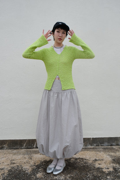 "Lily" Net Top (Green/ Black)