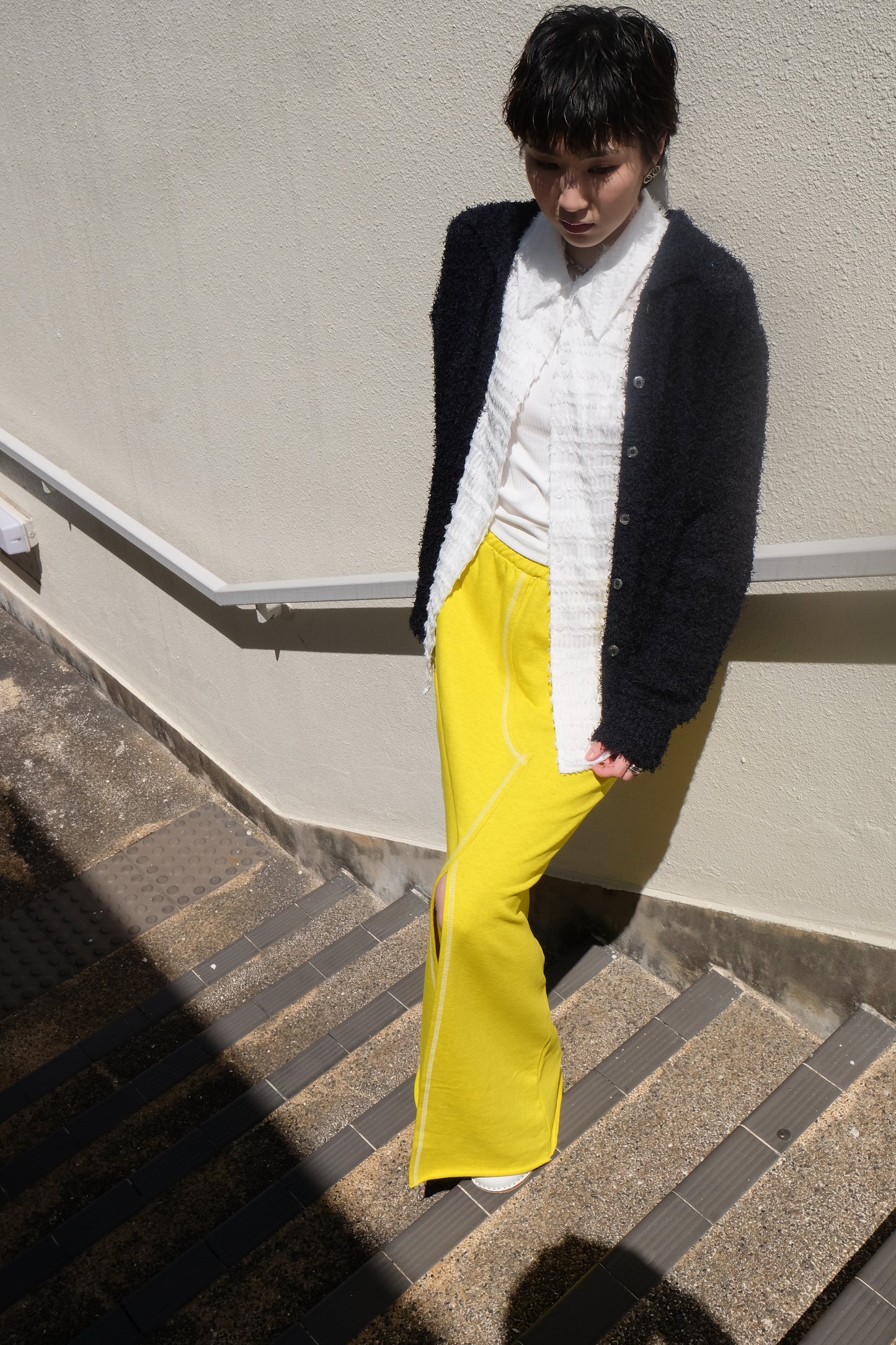 ✨推！Sporty Slit Skirt (Yellow)