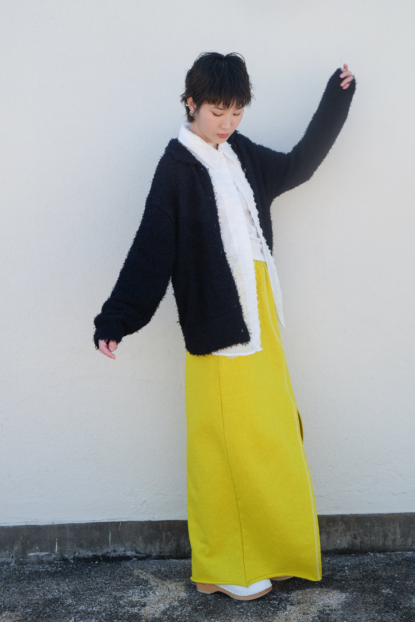 ✨推！Sporty Slit Skirt (Yellow)