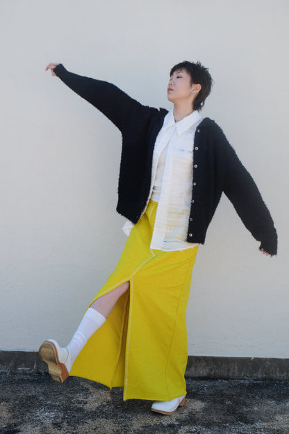 ✨推！Sporty Slit Skirt (Yellow)