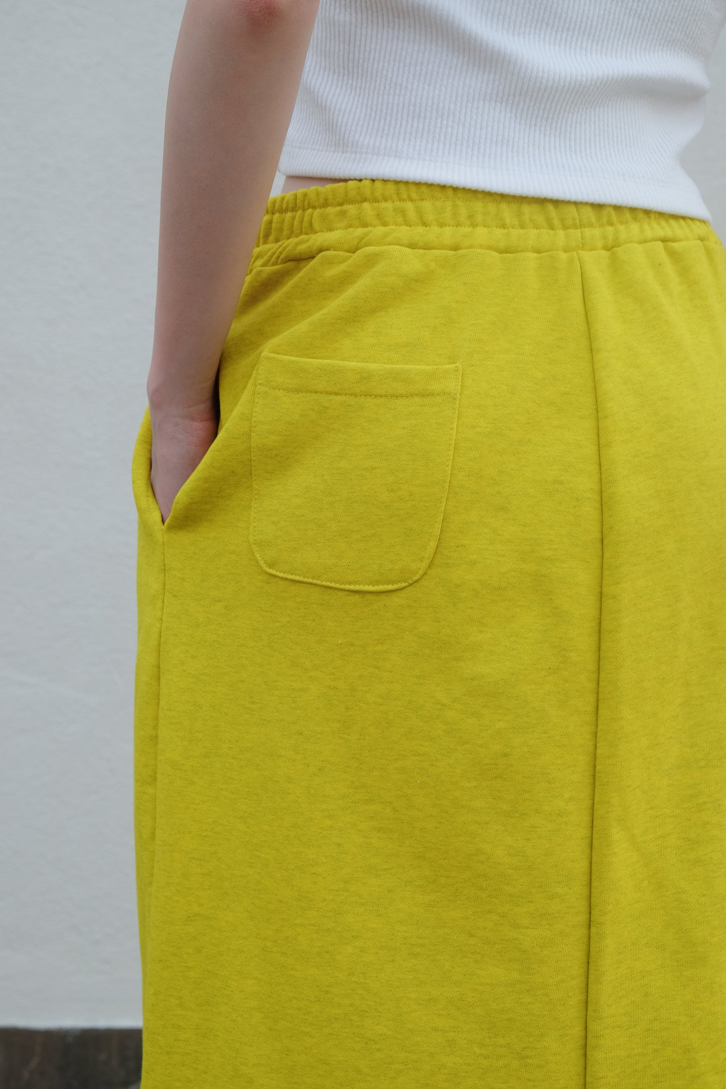 ✨推！Sporty Slit Skirt (Yellow)