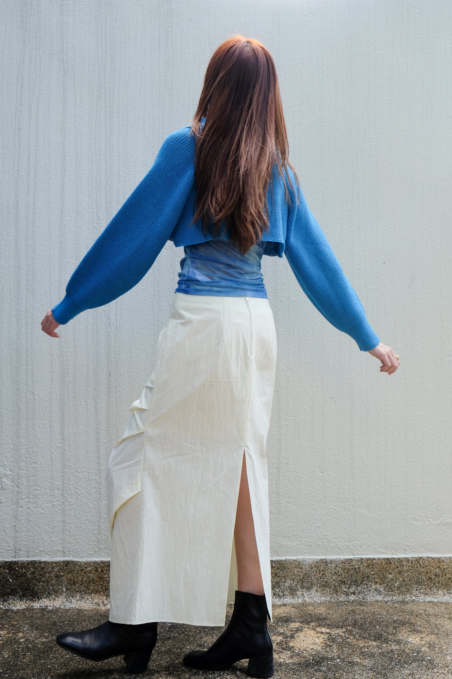 ✨推！"Shiina" Gathered Skirt (Butter)