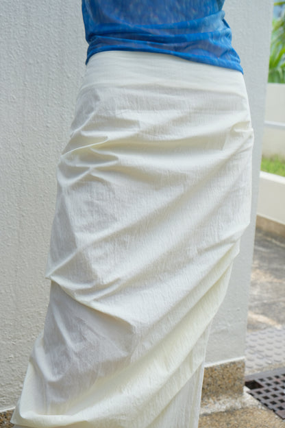 ✨推！"Shiina" Gathered Skirt (Butter)