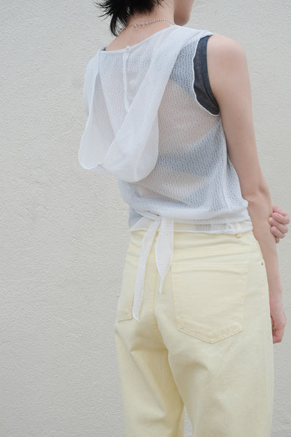Pastel Straight Summer Pants (Lemon)
