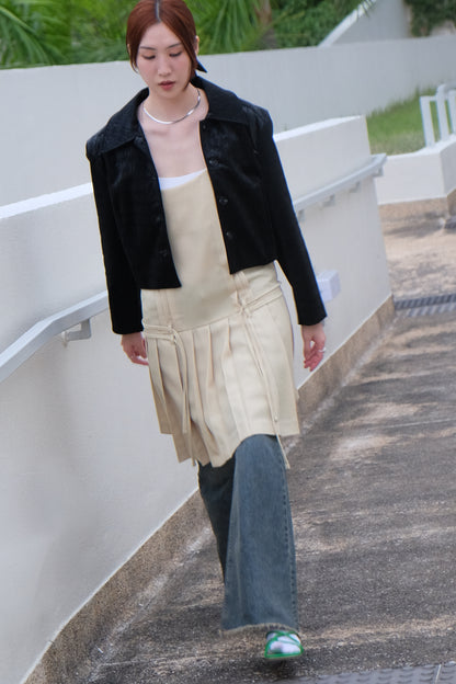 "Ayumi" Retro Bootcut Washed Jeans