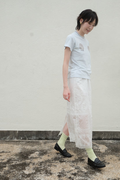 "Venus" Shell Goddess Tee (Baby Blue)