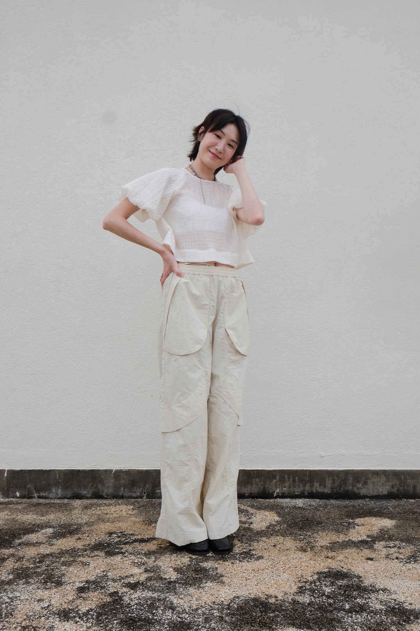 ✨推！”Istanbul” Round Pockets Cooling Sweatpants (3 Colours)